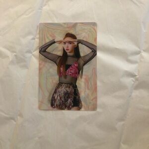 Twice Nayeon Holographic Photocard from Fancy Album